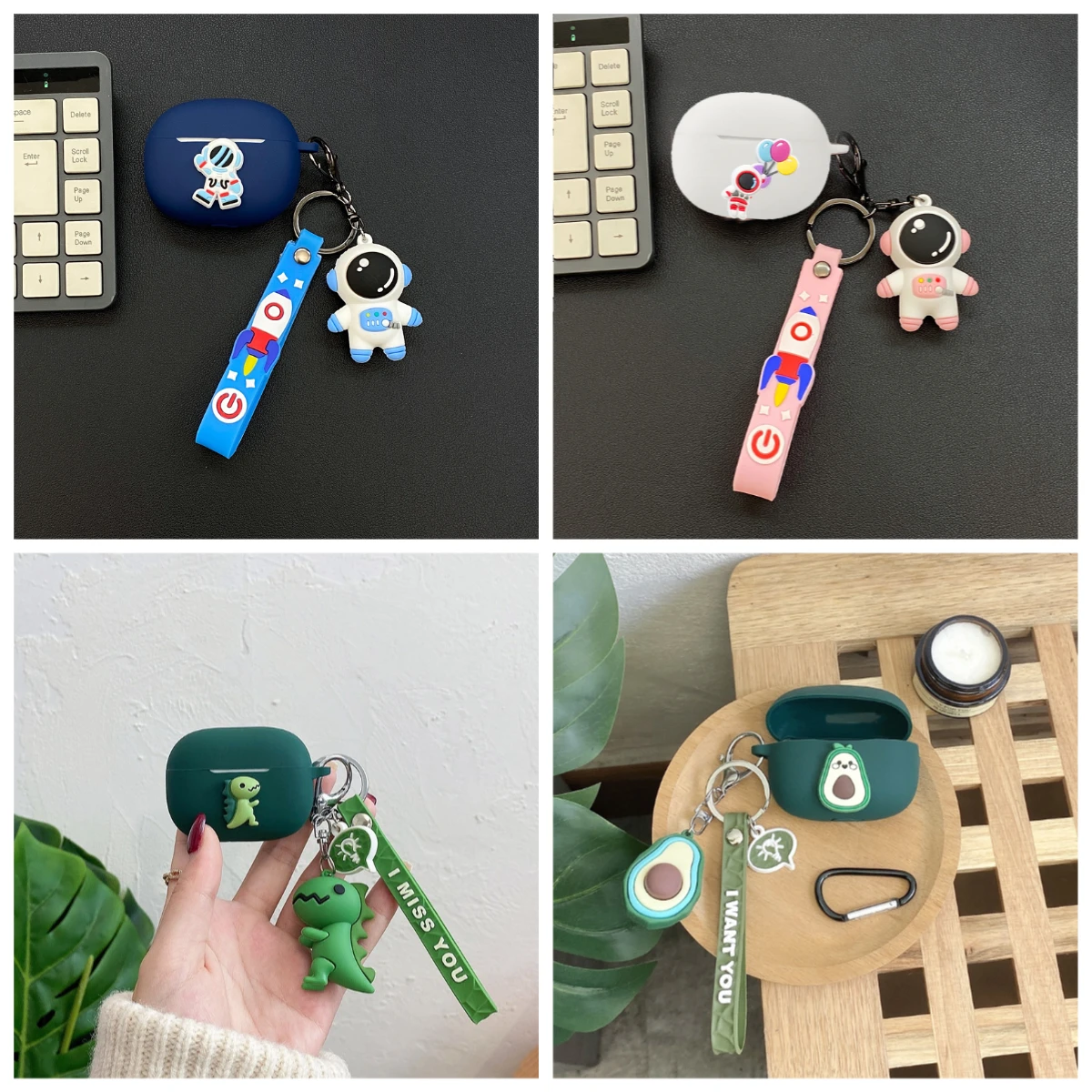 مضحك الكرتون سماعة غطاء ل Realme Buds Air 5/air 5 Pro / Air 6 Pro حافظة سيليكون للصدمات ل Realme Buds Air 6 غطاء