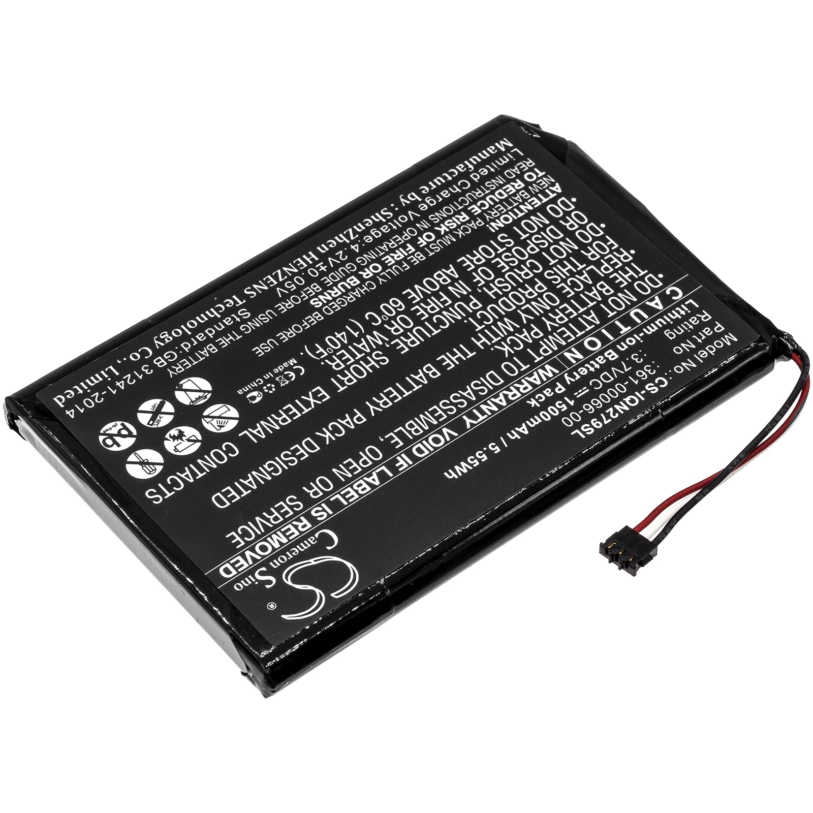 GPS de íon-lítio, bateria de navegador para Garmin, 3,7 V, 1500 mAh, Nuvi 2797, Nuvi 2757, Datal 760LMT, Datal 760LMT-D, NuviCam LM, NuviCam LMTHD