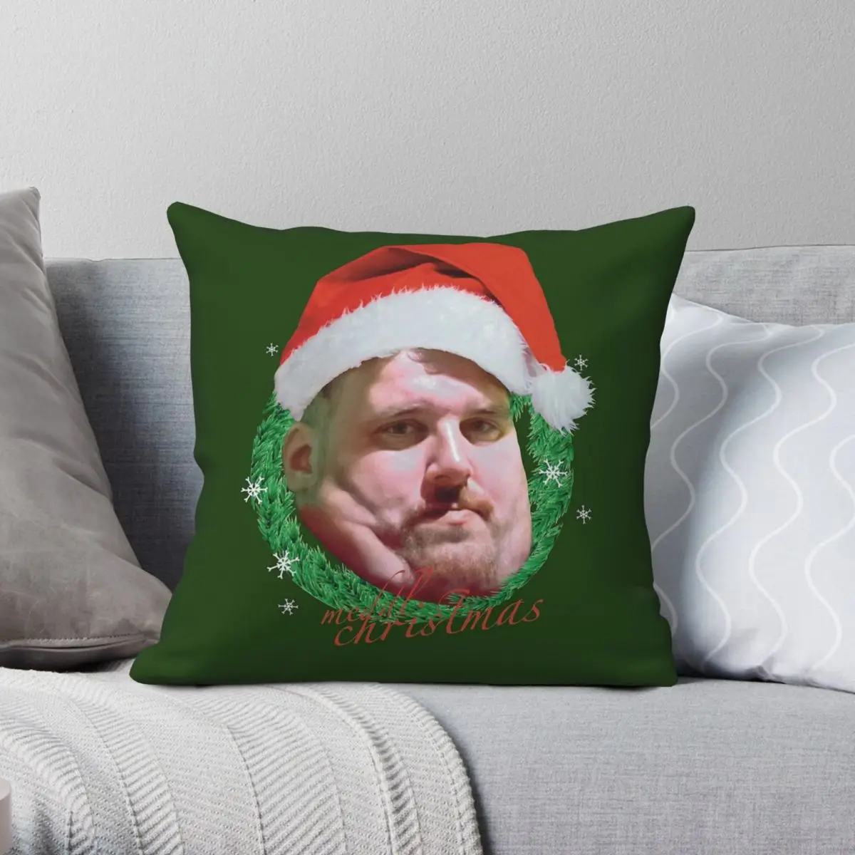 Rainer Winkler Drachenlord Meddl Xmas Lord Pillowcase Polyester Linen Velvet Zip Decorative Home Cushion Cover Wholesale 18\