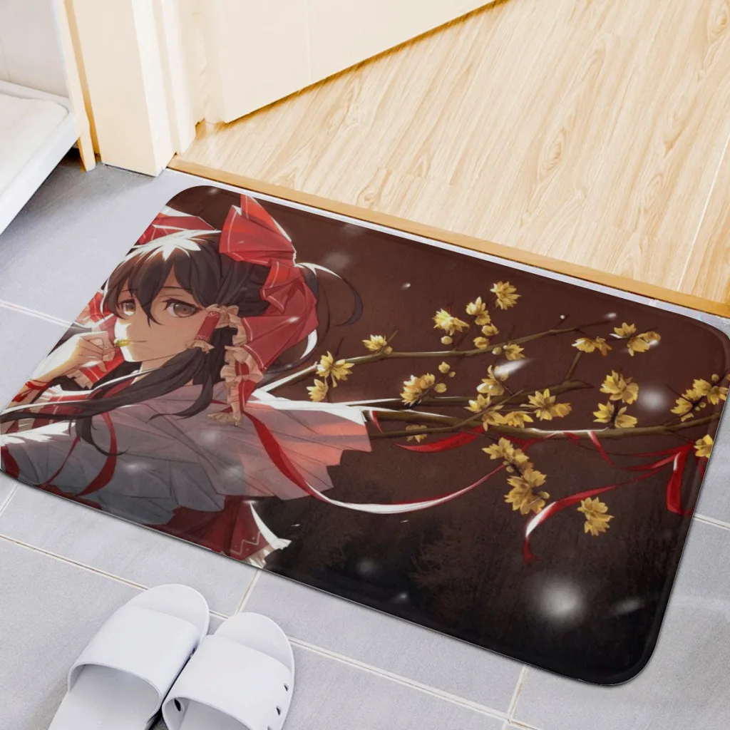 Rug Bedroom Bathromm Carpet Reimu Children Girls Bedroom Living Room Cartoon Floor Mat Doormat Decor