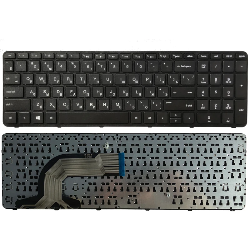 New Russian/Spanish/US/UK Keyboard For HP pavilion 250 G2 G3 256 G2 G3 TPN-Q118 TPN-Q130 TPN-Q132 Q121 P15 TPN-F113 TPN-C117