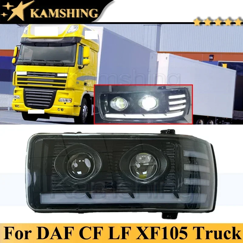 

Светодиодный передний бампер Kamshing, головной фонарь для DAF CF LF XF105, фара для грузовика, передняя сигнальная лампа