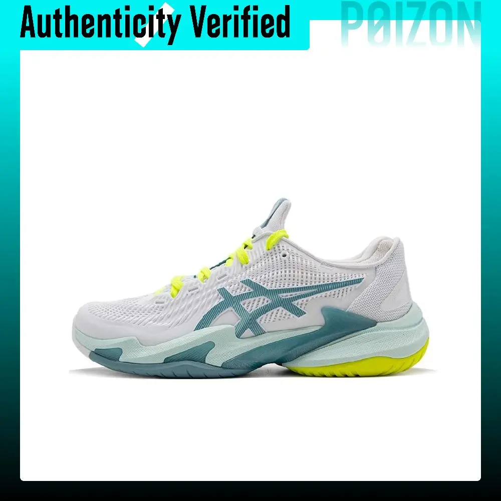 ASICS Court FF 3 Tennis Shoes Women's Low Top White/Green 1042A220-102