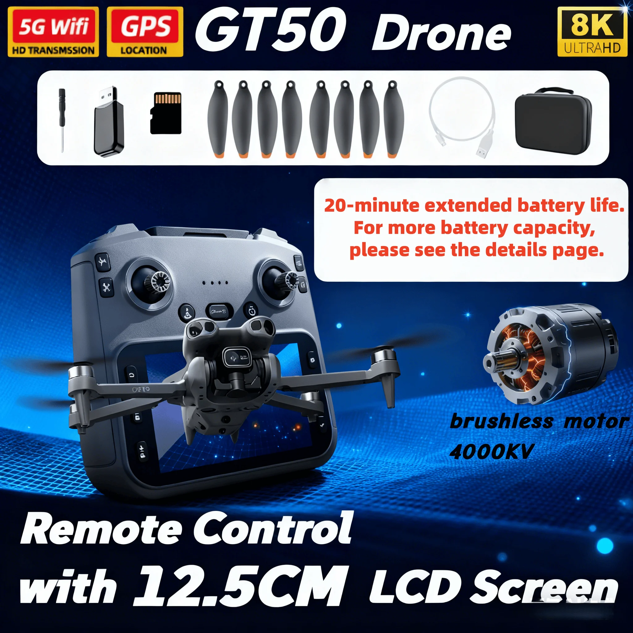 For Xiaomi GT50 Dro… - image