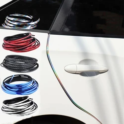 Car Stickers Anti Collision Door Protector Rubber Strip Auto Door Edge Scratch Protection Strip Styling Mouldings Exterior Parts