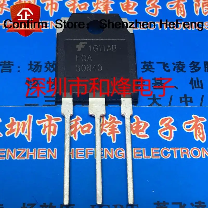 5PCS-10PCS FQA30N40  TO-3P 30A 400V    NEW AND ORIGINAL Fast Shipping Quality