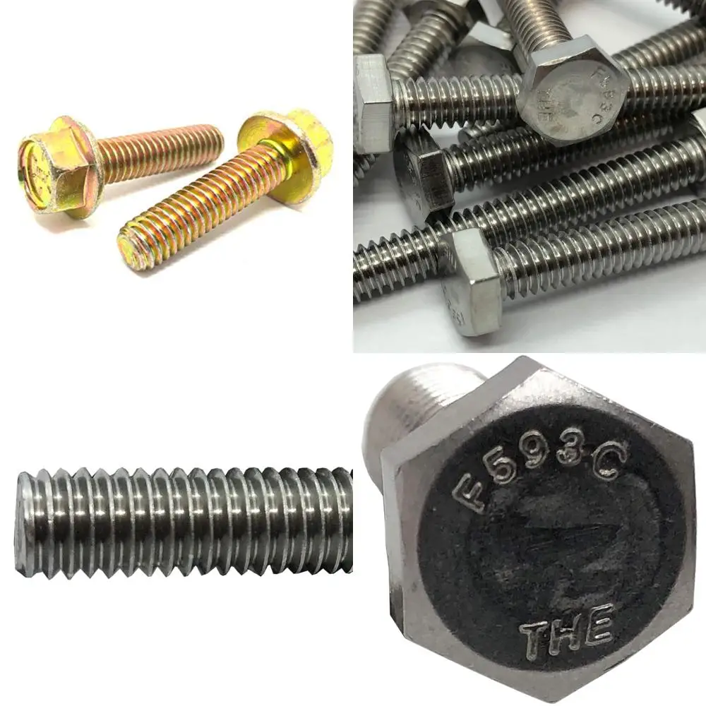 

Hex Flange Bolts Grade 8 Coarse Thread 3/8-16x1 Inch Zinc Yellow Zinc Plated Full Thread Bolts for Heavy Duty Applications