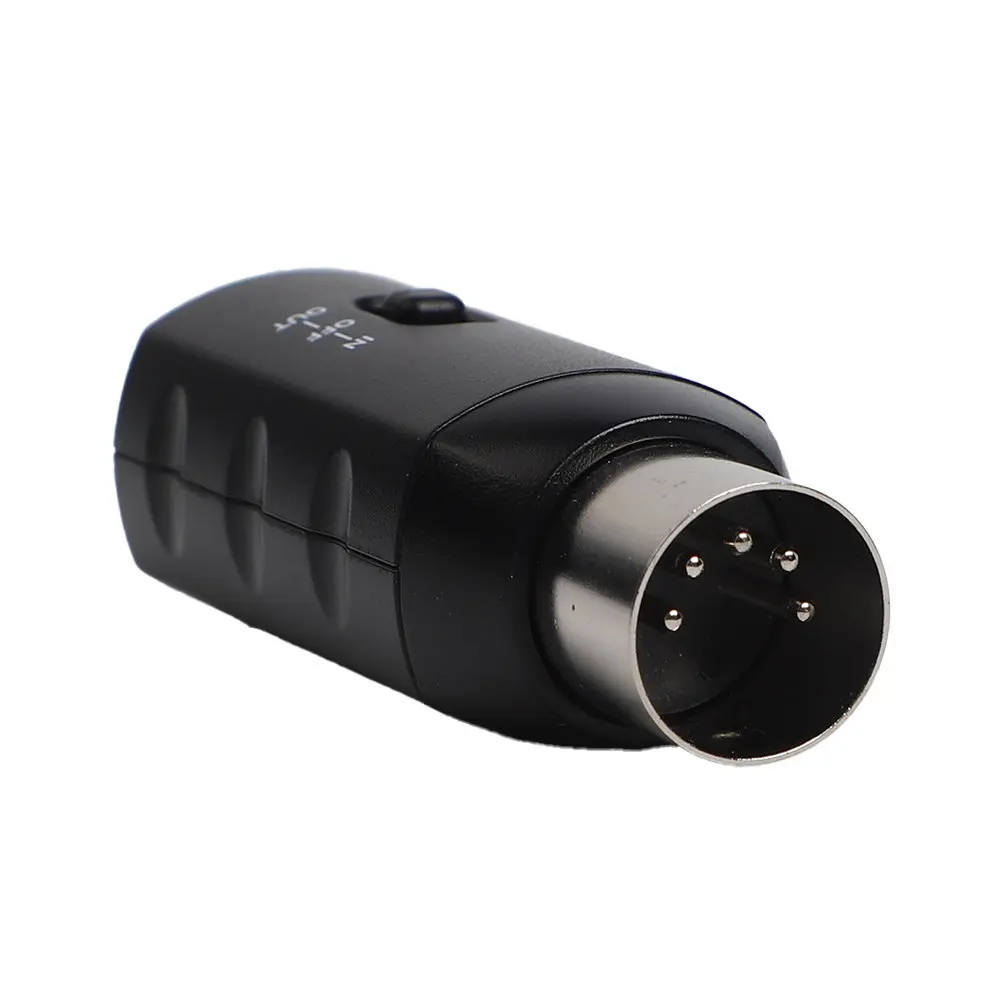 Wireless For MIDI Adapter for For M-VAVE SK7 2.4GHz USB Rechargeable 25H RuntiFor Me Size 49.6x21x18.8For MFor M