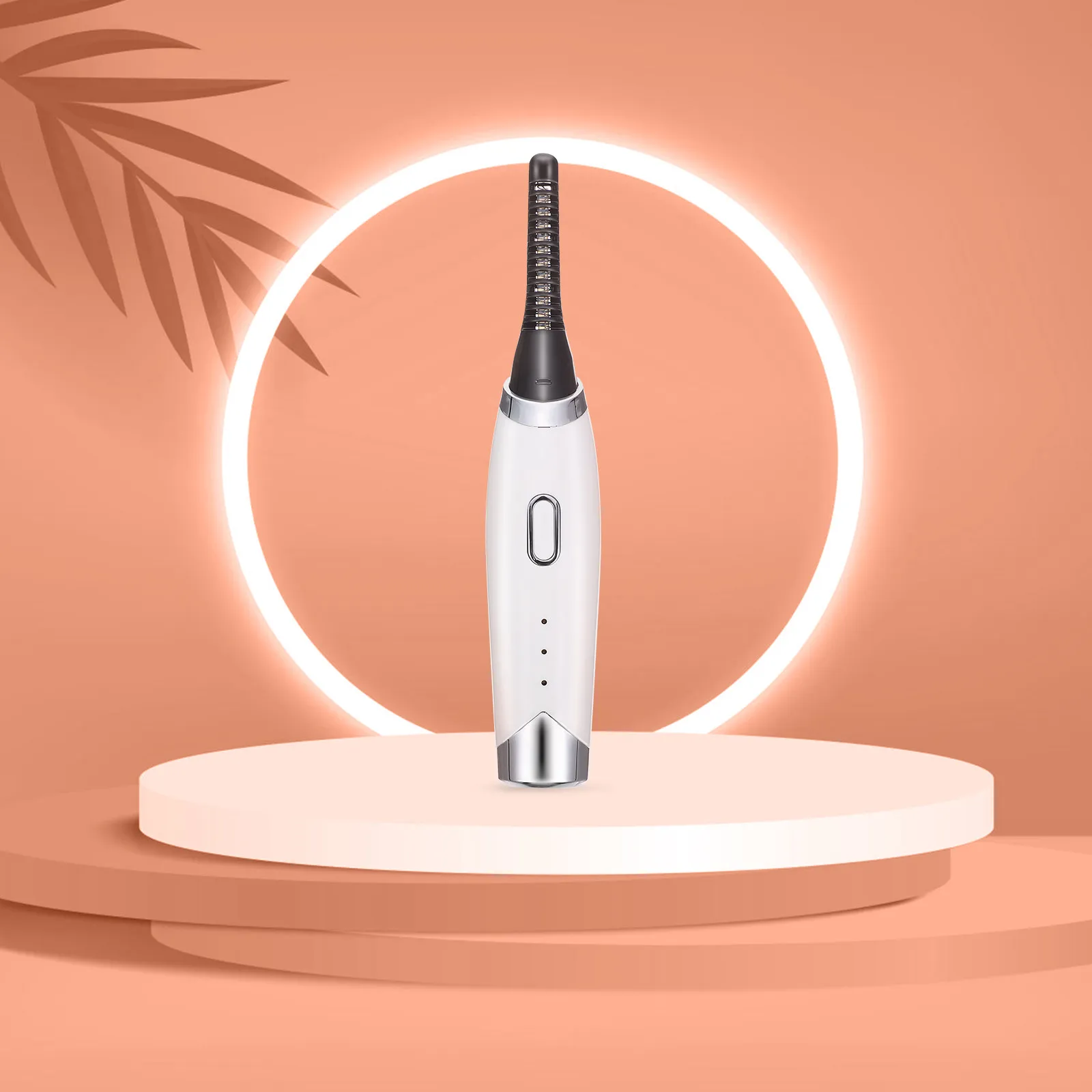 

1Set Electric Eyelash Curler Heated Portable Lightweight Handheld Lash Curler Household Eyelash Tool Fast Heating Safety Design