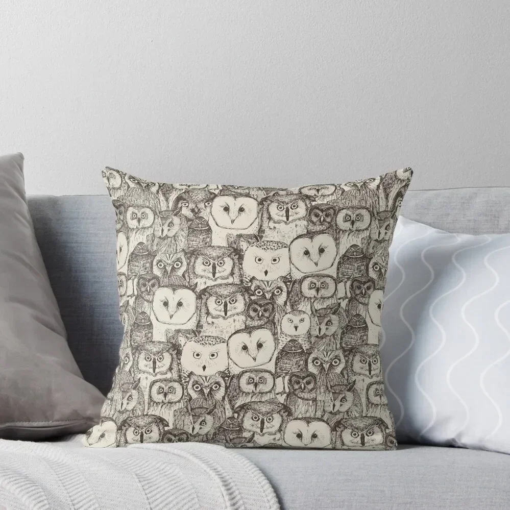 

just owls natural Throw Pillow anime girl Sofa Pillow Cover Sofa Cushions Covers Pillow Covers Decorative
