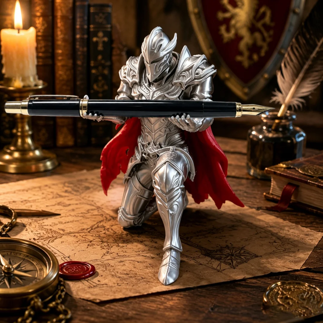 3D baskılı kara şövalye kaleml - 3D Printing Knight Armor incelemesi ve fiyatı