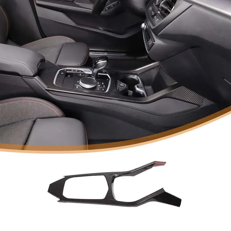 Voor Bmw 1 2 Serie F40 F44 2020-2025 + Abs Koolstofvezel Auto Dashboard Panel Center Controle Shift panel Sticker Accessoires Lhd