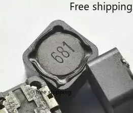 50pcs/lot   12X12X7mm 12*12*7mm 12 * 12 * 7  680UH standard word 681 shielded inductor / SMD  in stock.