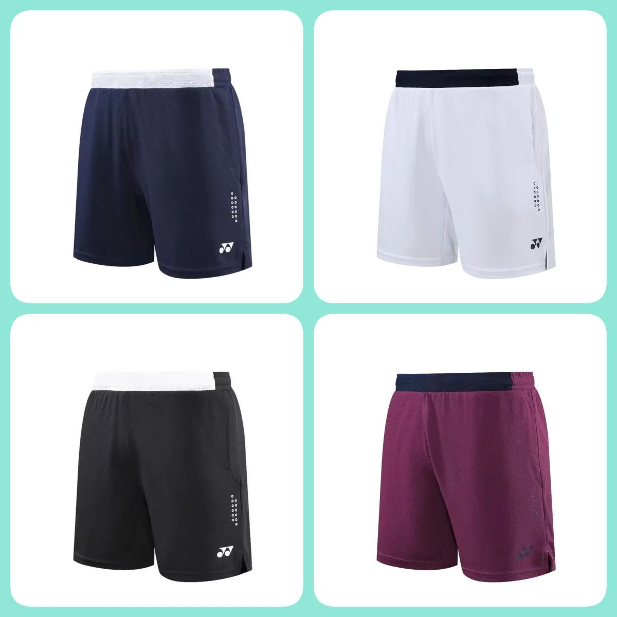 Customized badminton shorts Quick dry breathable light no inside team custom LOGO and name tennis shorts