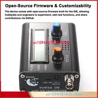 All Mode High Frequency Transceiver with Handheld Microphone 5W usDX SDR QRP Transceiver QCX-SSB to SSB 3-Band