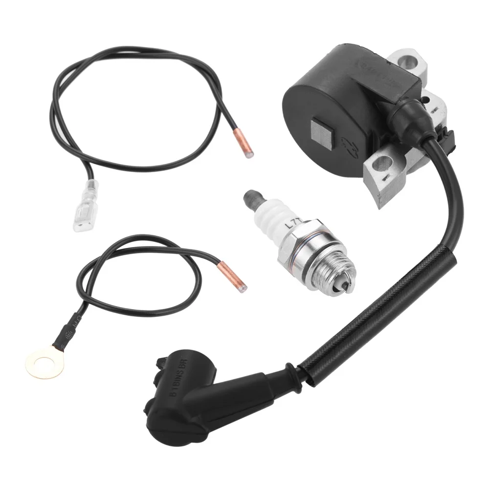 Brush Cutters Ignition Coil with Spark Plug Kit Fit for STHIL 029 028 036 024 MS290 026 MS240 MS260 MS310 MS360 Chainsaw Parts