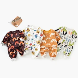 Sanlutoz Unisex Halloween Animal Baby Little Kids Clothing Sets Long Sleeve Tops + Long Pants Cute 2Pcs