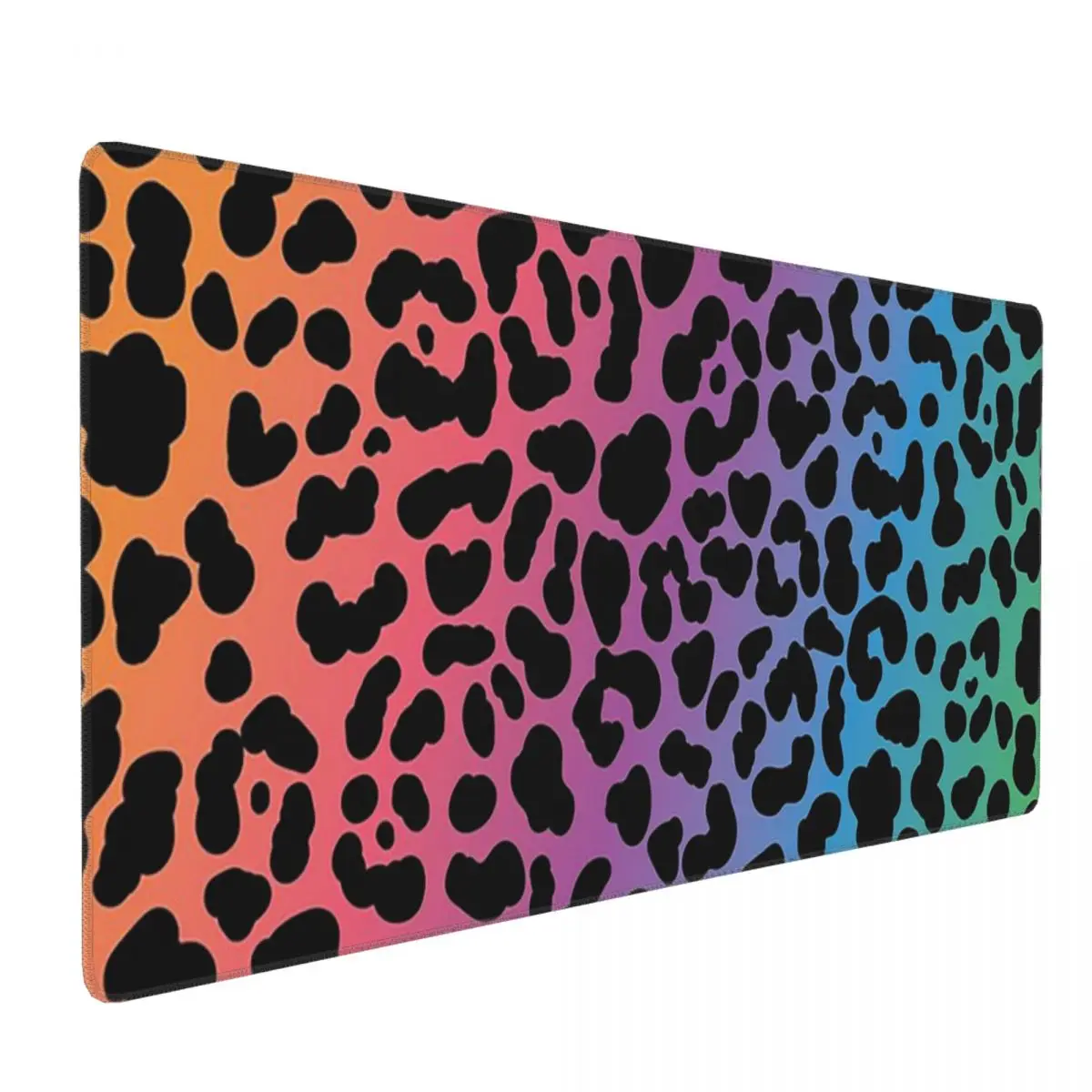 Large Mouse Pad Colorful Leopard Print Gamer PC Laptop Mats Keyboard Carpet Computer Gaming Office Accessories Desk Mat