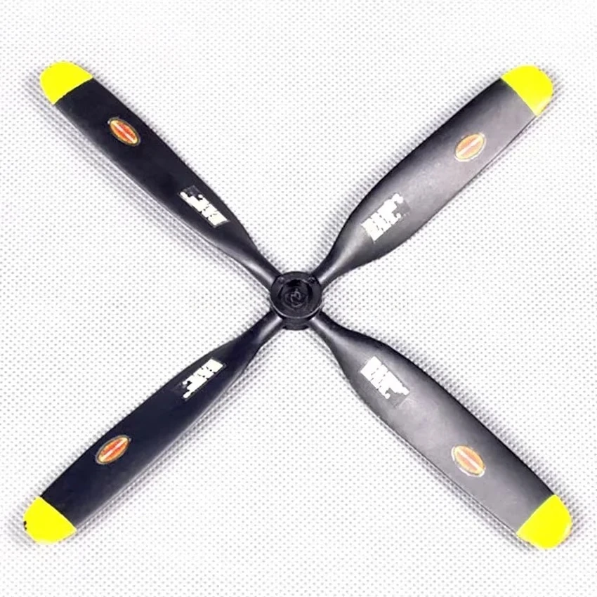 4-blade propeller FMS part FMSPROP039 7.5x4 800mm RC warbrid model plane P51 P47 F4U A1 original spare parts