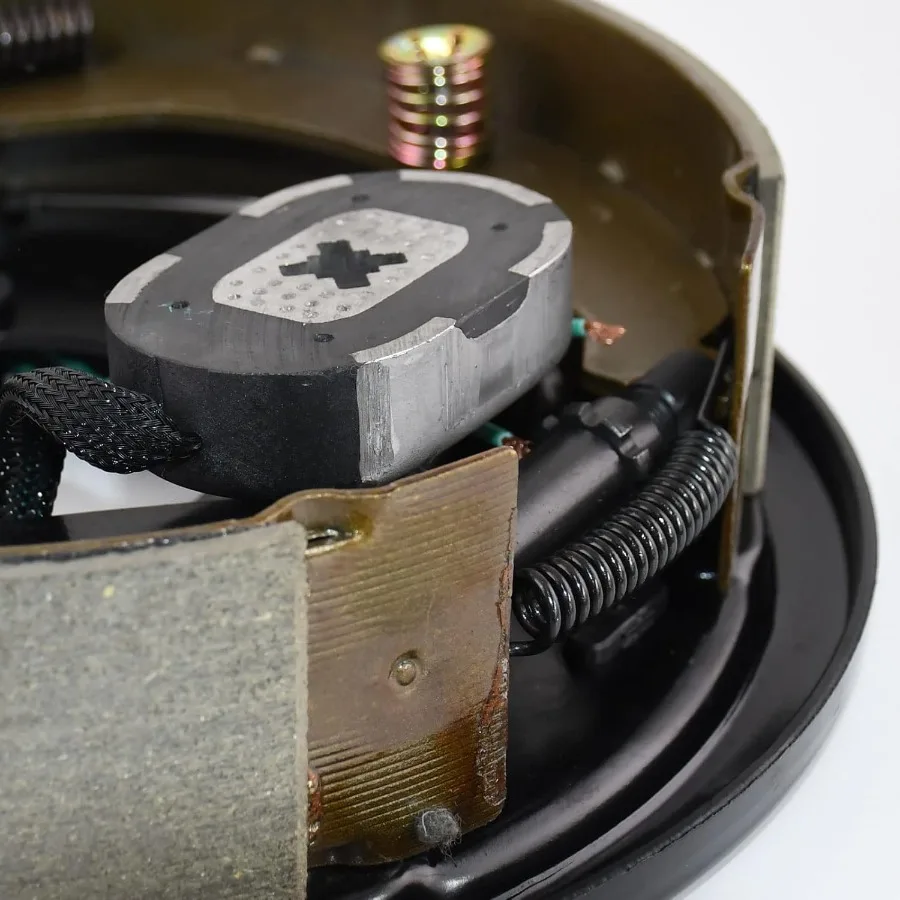 10 x 2,25 elektrische Anhängerbremsbaugruppe für 3500 lbs Achsanhänger mit elektrischem und hydraulischem Bremssystem, kompatibel mit T