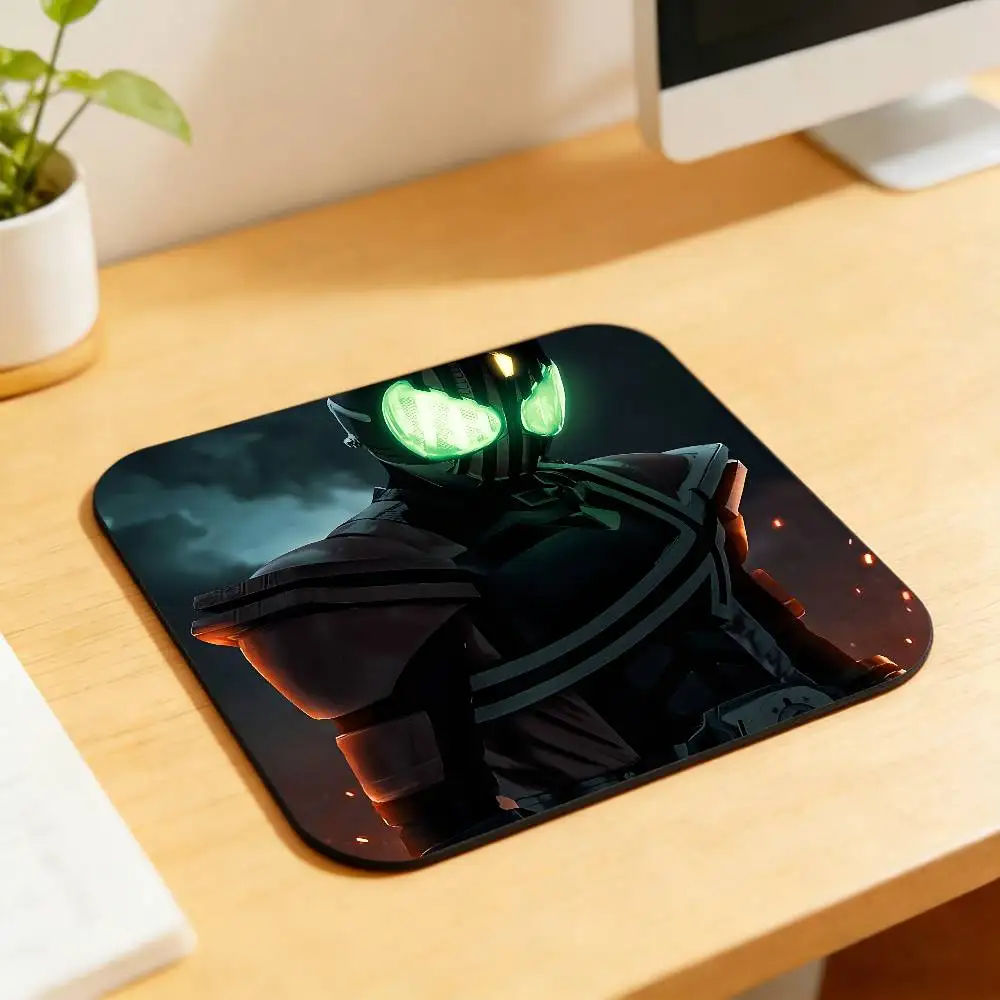M-Masked Kamen Rider Square Decorative Fridge Magnets for Home Kitchen Office Whiteboard & Locker