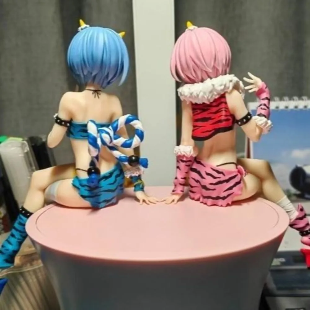 16cm Anime Re:Life in A Different World From Zero Figure Rem Action Figures Pvc Desktop Ornamen Collection Model Toys Gifts view 3