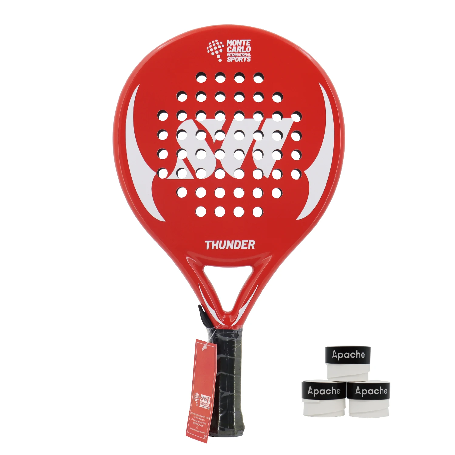 Padel Racket 3K/18K Carbon Fiber Surface Outdoor Sports with EVA Memory Flex Foam Core Paddle Tennis Racquets With Cover