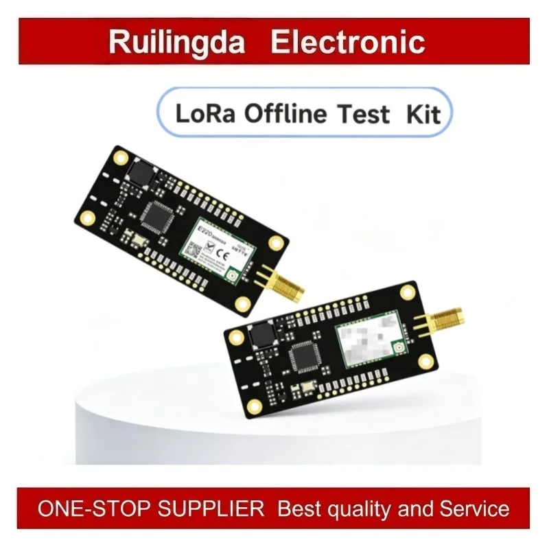 LoRaOffline TestEvaluationKit EBYTE E220-400MBL-SC E220-900TBL LLCC68 TestKitSoldered With LoRaModule TestBoard with OLEDScreen