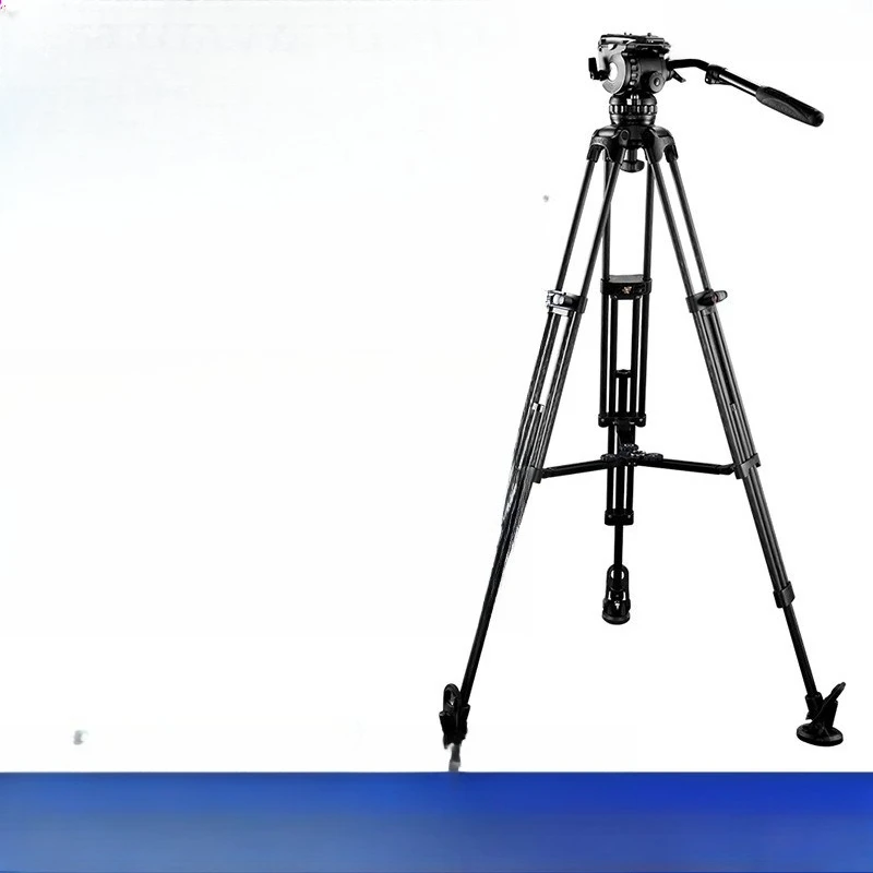 

Штатив для камеры, профессиональный гидравлический стабилизирующий штатив для зеркальных камер, 1,7 м, с креплением 1/75, из углеродного волокна