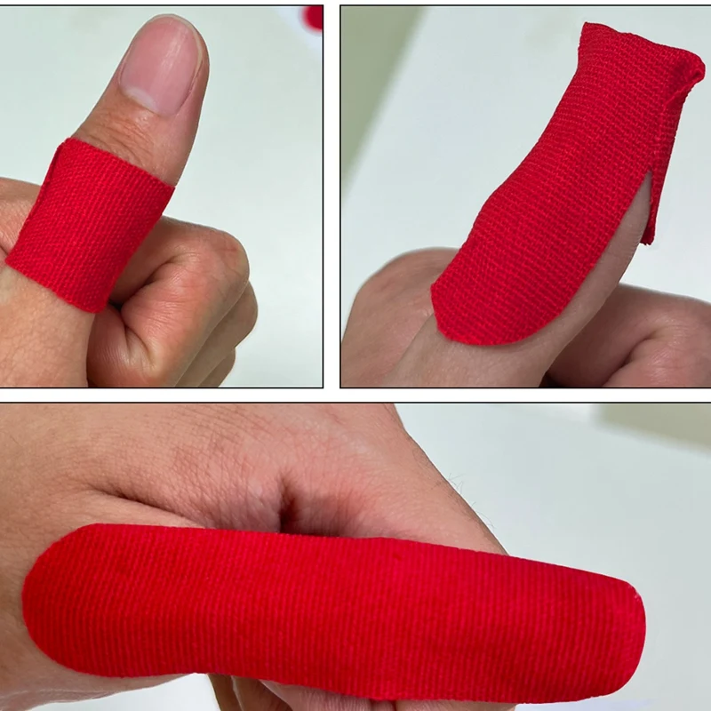 300PCS Bowling Thumb Tape Bowling Finger Tape Bowling Tape Thumb For Bowlers, Bowling Accessories For Men Women Red Easy To Use