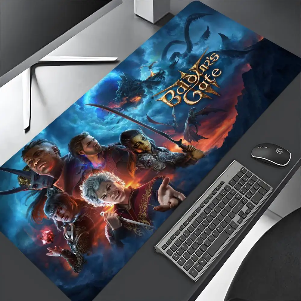 

Коврик для мыши Game Baldurs Gate 3, игровой коврик для мыши, большой коврик для мыши 900x400x2 мм, коврик для мыши Gamer Mause, ковер, ПК, стол