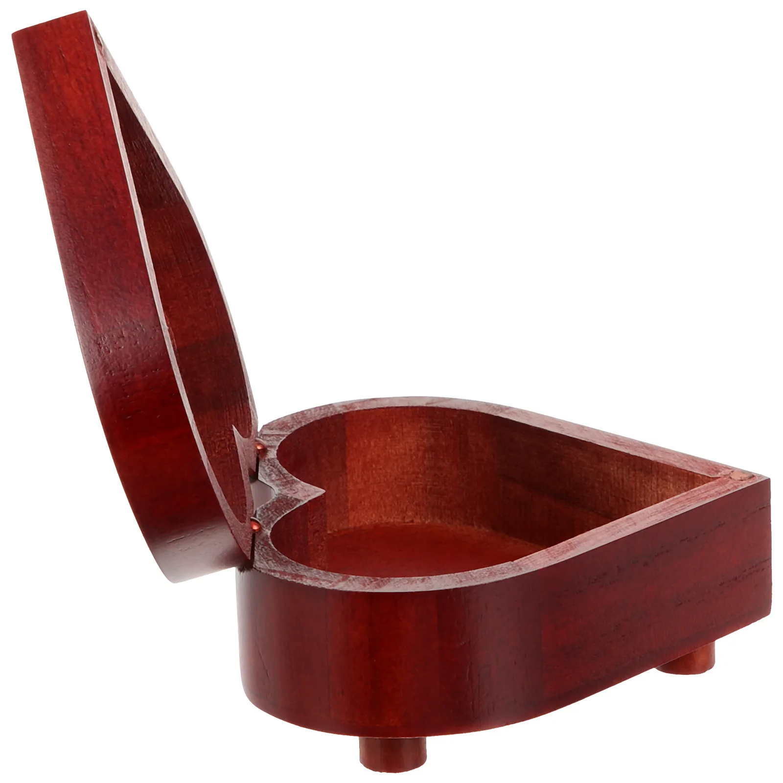 

Wooden Music Box Heart Shaped Hollow Design Diy Desktop Decor Bedroom Office Table Decoration Christmas Wedding Gift