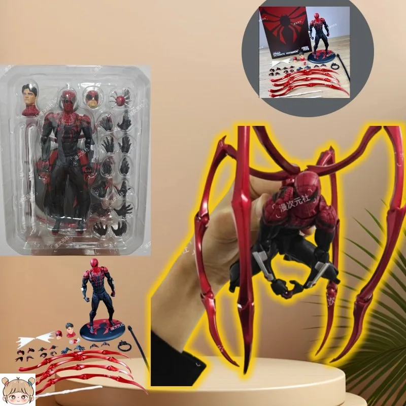 

New Hot Mess Toys Superior Spider Man Doctor Octopus Messtoys Peter Parker Spiderman Neighbor Anime Action Figure Gifts Toys