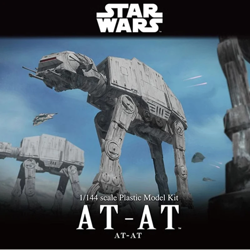 

Star Wars Assemble Figure 1/144 At-at All Terrain Armored Walking Machine Collectible Ornaments Assemble Model Desk Decor Gifts