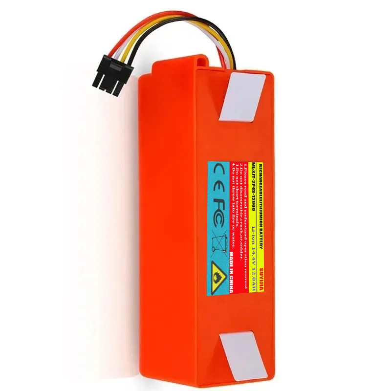Original 14.4V Li-ion Battery Robotic Vacuum Cleaner Replacement Battery for Xiaomi Robot Roborock S50 S51 S55 Accessory Spare