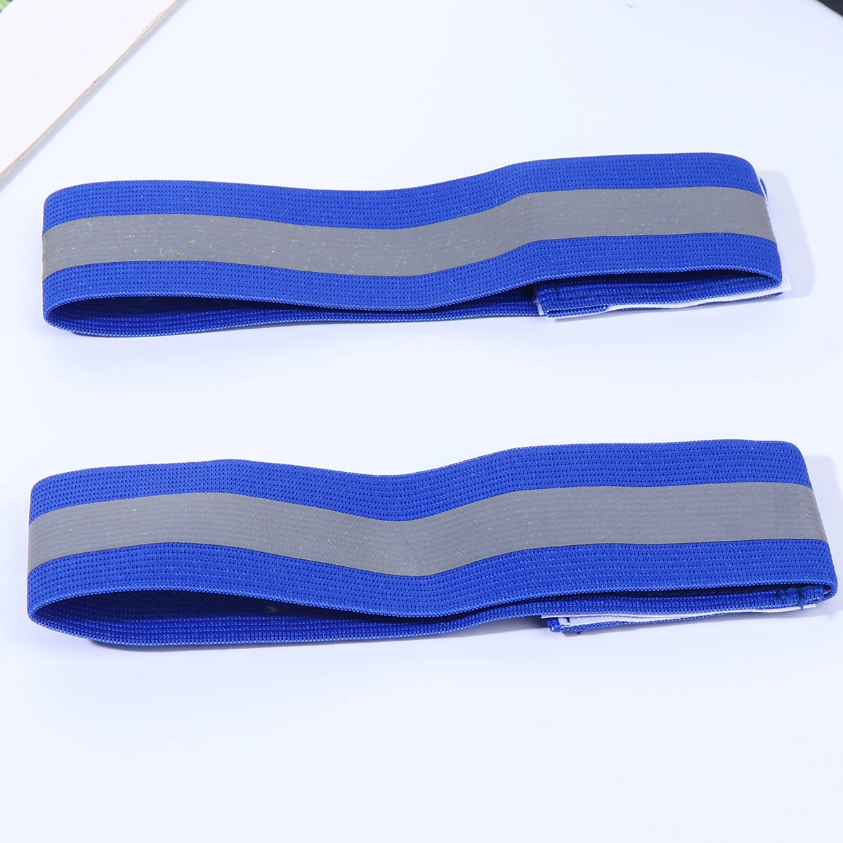 

12pcs Reflective Wrist Strap Fluorescent Bracelets Outdoor Security Night Running Safety Arm Ankle Wraps High Visibility