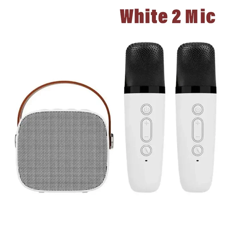 VIKEFON Tragbare Drahtlose Dual Mikrofone Karaoke Maschine HomeKTV DSP System Bluetooth Lautsprecher HIFI Stereo Surround Für Kinder Party Geschenk 4