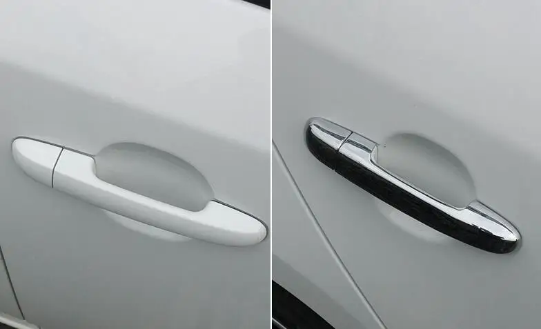 Yimaautotrims Auto Accessory Side Door Handle Cover Trim 8 Pcs Fit For Kia Optima K5 2011 - 2015 / Without Smart Key Hole Style