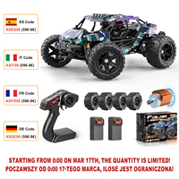 RC Car for Adults & Boys, 1:14 Desert 4WD Off-Road RC Truck Fast 40Km/h, Remote Control Car Two batteries and two sets of tires
