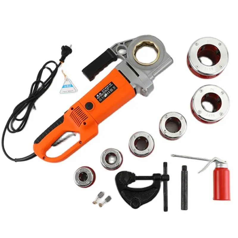 220V Portable Handheld Electric Tapping Machine Hinged Thread Galvanized Iron Tapping Tapping Machine