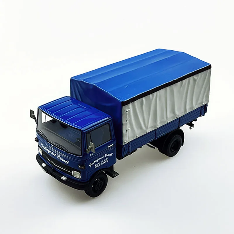 MMINIATUR 1:32 Scale Diecast Alloy LP608 Box Truck Transport Vehicle Toys Cars Model Classics Adult Souvenir Gift Static Display