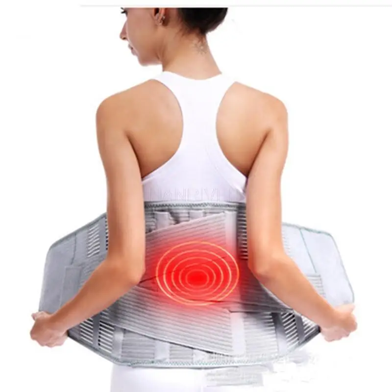 High-support waist belt, thin steel plate lumbar disc corrector for herniation, waist support belt