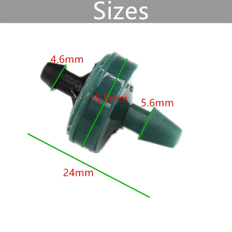 2L 4L 8L Pressure Compensated-Type Irrigation Dripper Steady Flow Garden Watering Emitter Lawn Orchard Greenhouse Drip Fitting