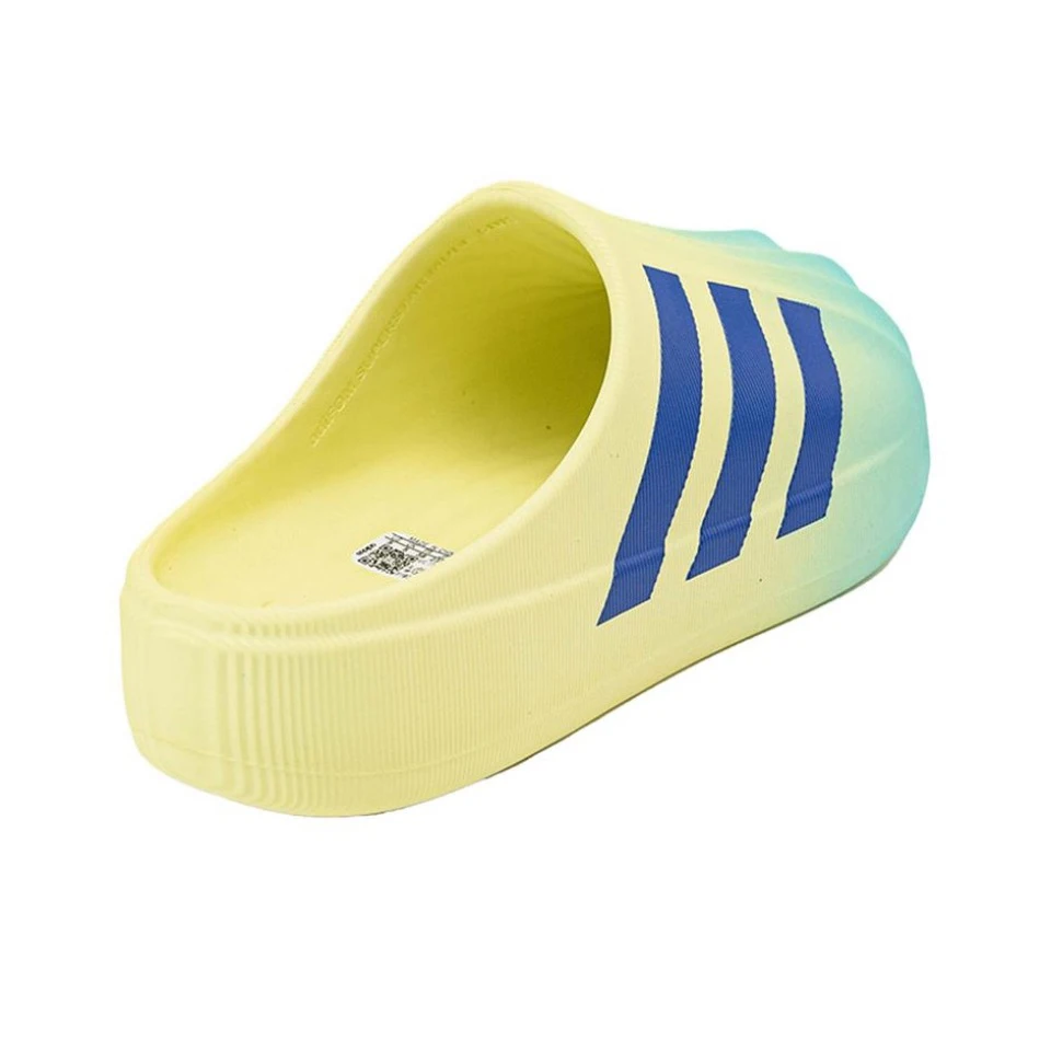 Original Adidas adiFOAM Superstar White Blue Yellow Color Men and Women\'s Unisex Casual Classic Slide Slipper  CP9654