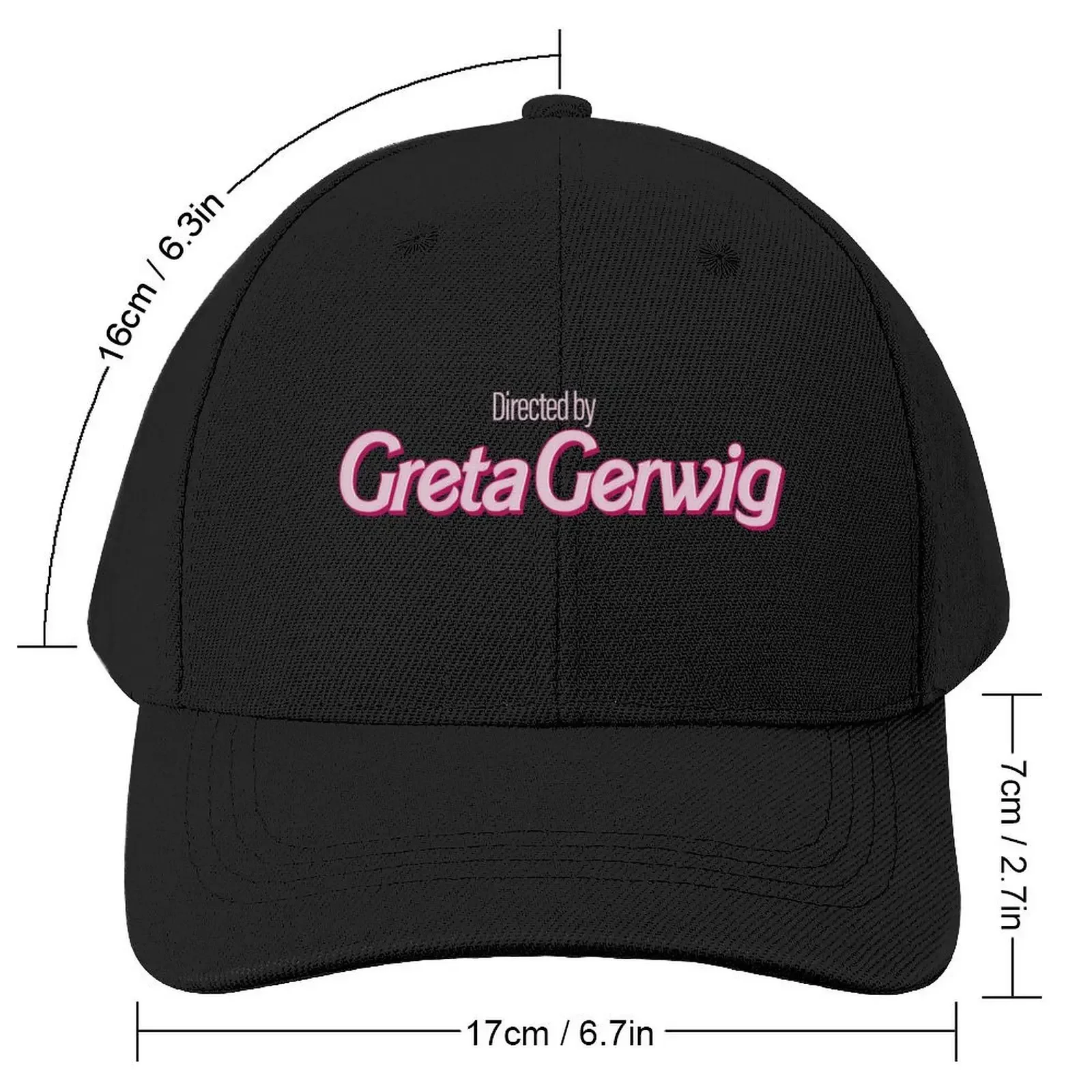 Directed by Greta Gerwig Baseball Cap Anime Hat Big Size Hat Men Hats Women's