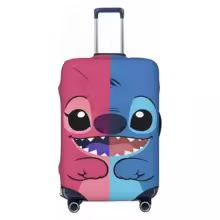 Cartoon Stitch disney Travel Luggage Cover Durable Suitcase Protector Washable Baggage Covers Fits