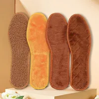 1 Pair Winter Warm Insole for Shoes Sneakers Boots Shoe Sole Thermal Inserts Thicken Plush Insoles Men Women Heating Shoe Pads