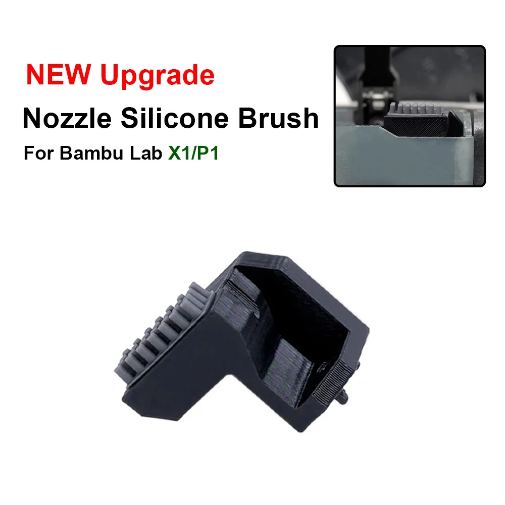 

Для Bambu Lab P1P P1S насадки, силиконовая щетка X1 X1C, насадка для стеклоочистителя, скребберы, очиститель печатающей головки, очиститель головки принтера, протирка
