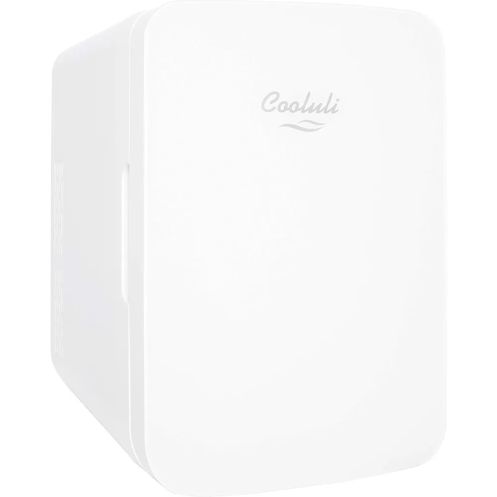 

Mini Fridge for Bedroom - Car, Office Desk & College Dorm Room 12v Portable Cooler Warmer Food
