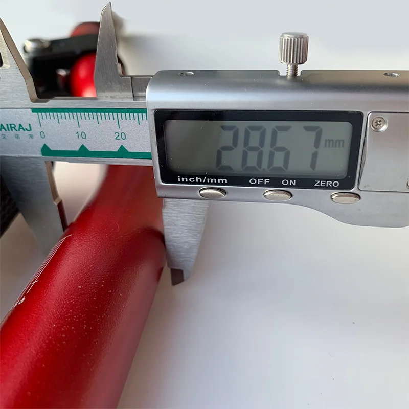 Manillares modificados para motocicleta todoterreno, manija de dirección reductora de doble orificio IGP, aleación de aluminio de alta carrera